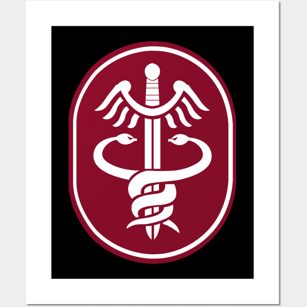 United States Army Medical Command - SSI wo Txt Wall Art by twix123844